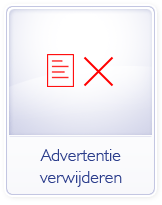 Advertentie verwijderen